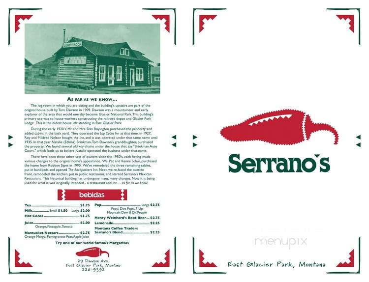 Serrano's - East Glacier Park, MT