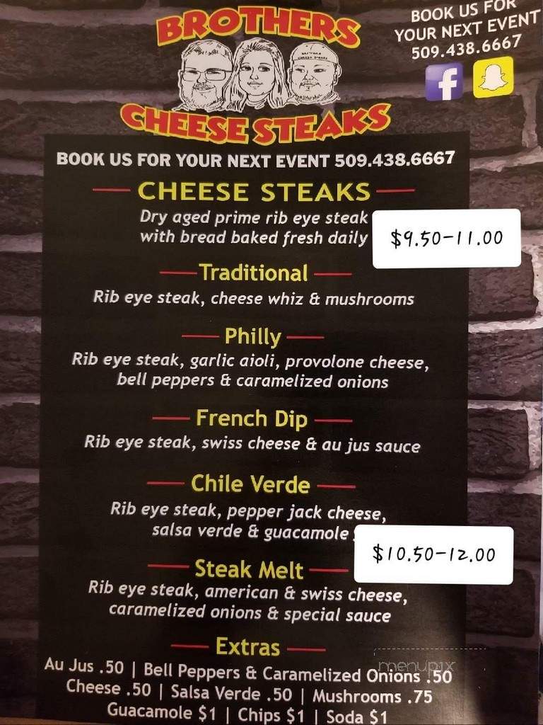 Brothers Cheese Steaks - Pasco, WA