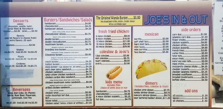 Joe's In & Out - Malta, MT