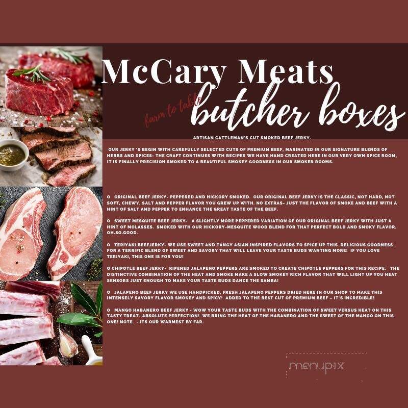 McCary Meats - Basin City, WA