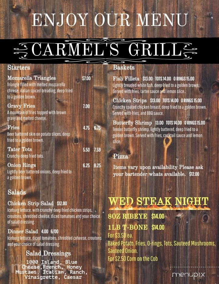 Carmel's Sports Bar & Grill - Anaconda, MT