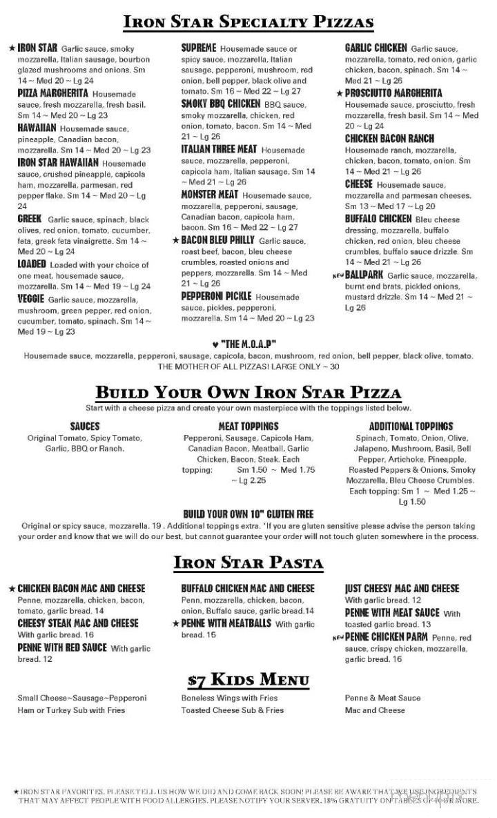 Iron Star Pizza Company - Big Timber, MT